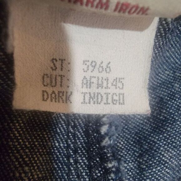 Vtg Y2K 90's Abercrombie & Fitch Midi Slit Hem Denim Skirt Womens 8 Retro USA - Picture 10 of 11